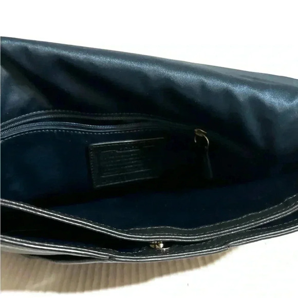 Coach 1941 black leather shoulder handbag - Picture 7 of 9